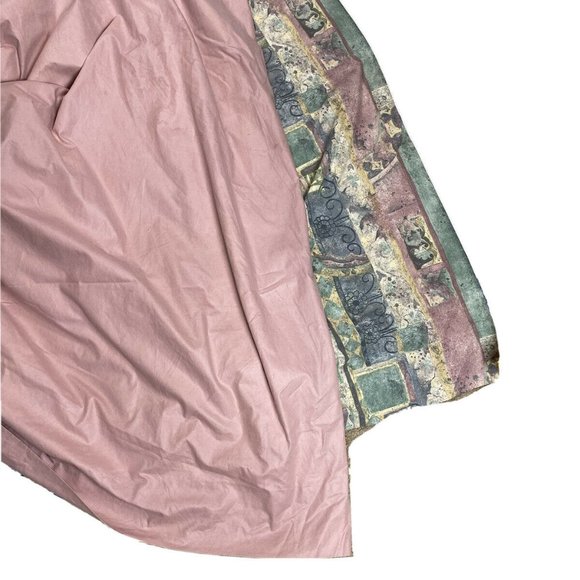 FREE SHIP! Single Custom Curtain Vintage 70s Pink - Picture 4 of 9